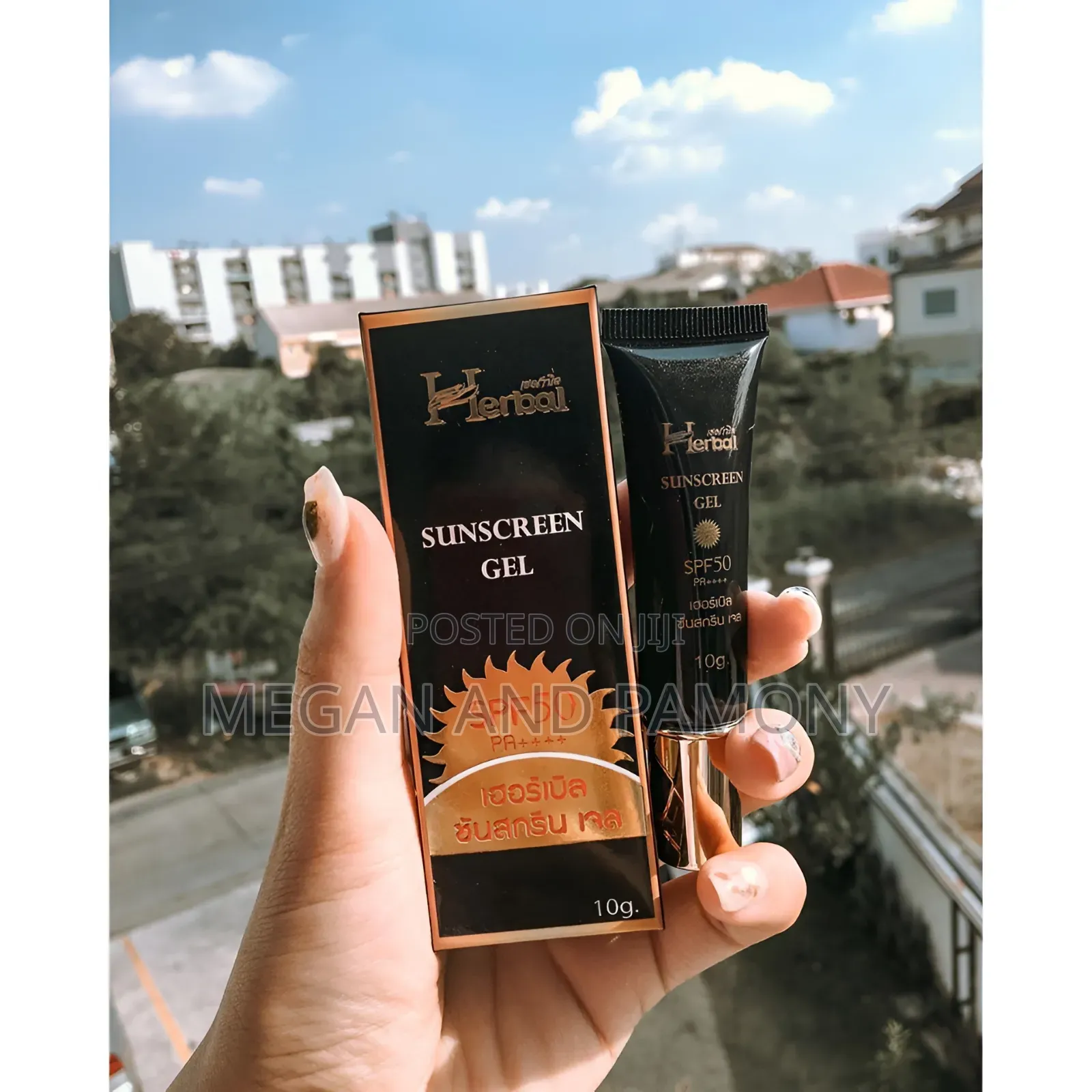 Tumeric Herbal Gold Sunscreen Gel