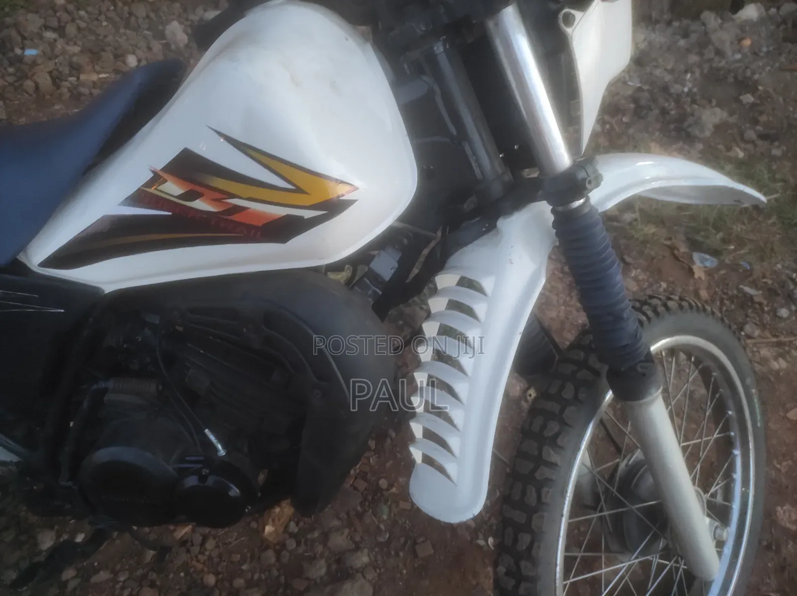 Yamaha DT125 2008 White