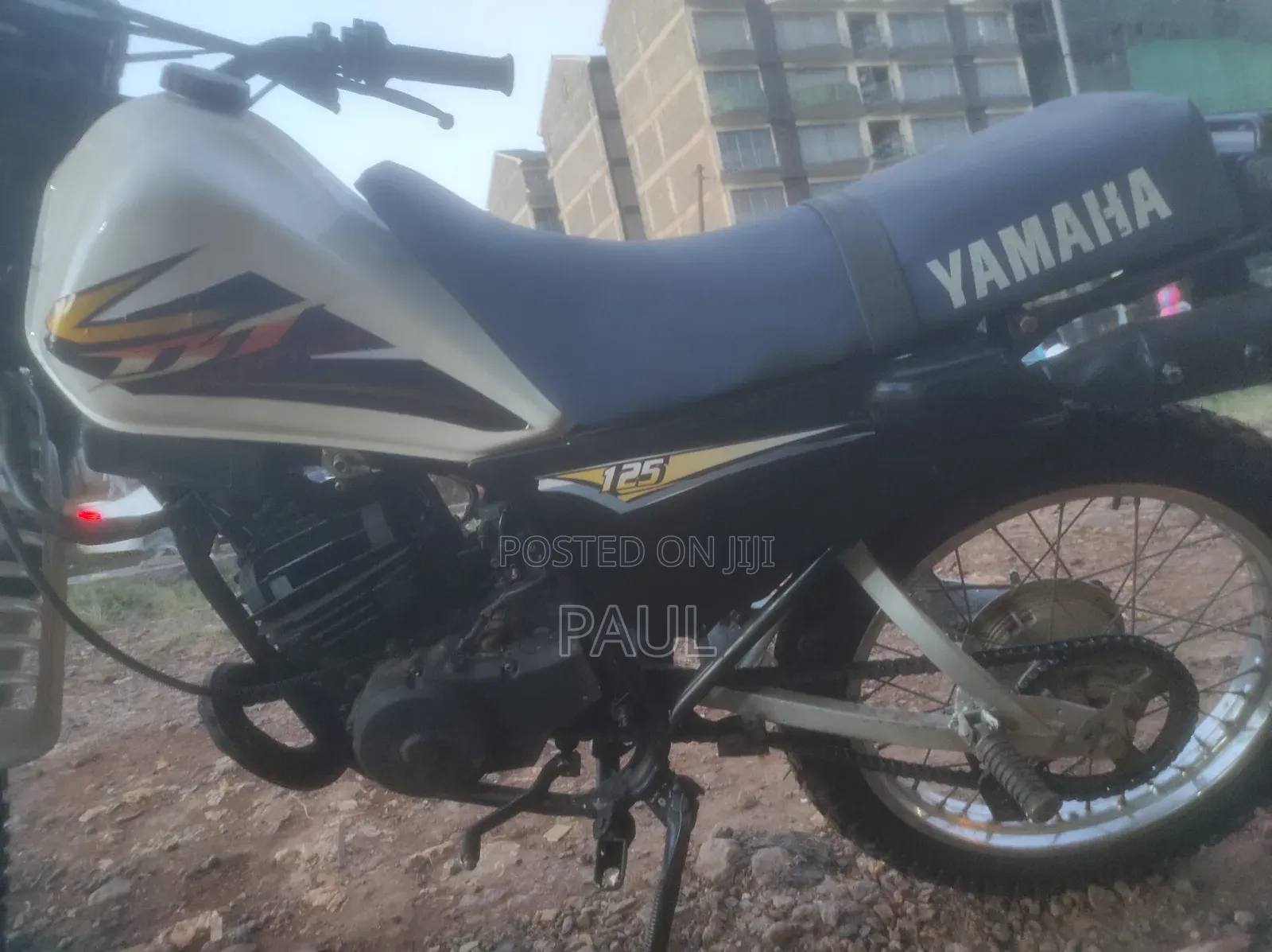 Yamaha DT125 2008 White
