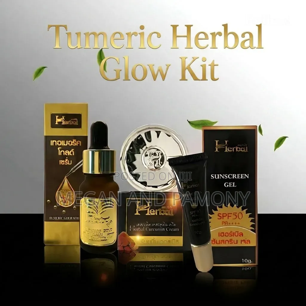 Tumeric Herbal Glow Kit