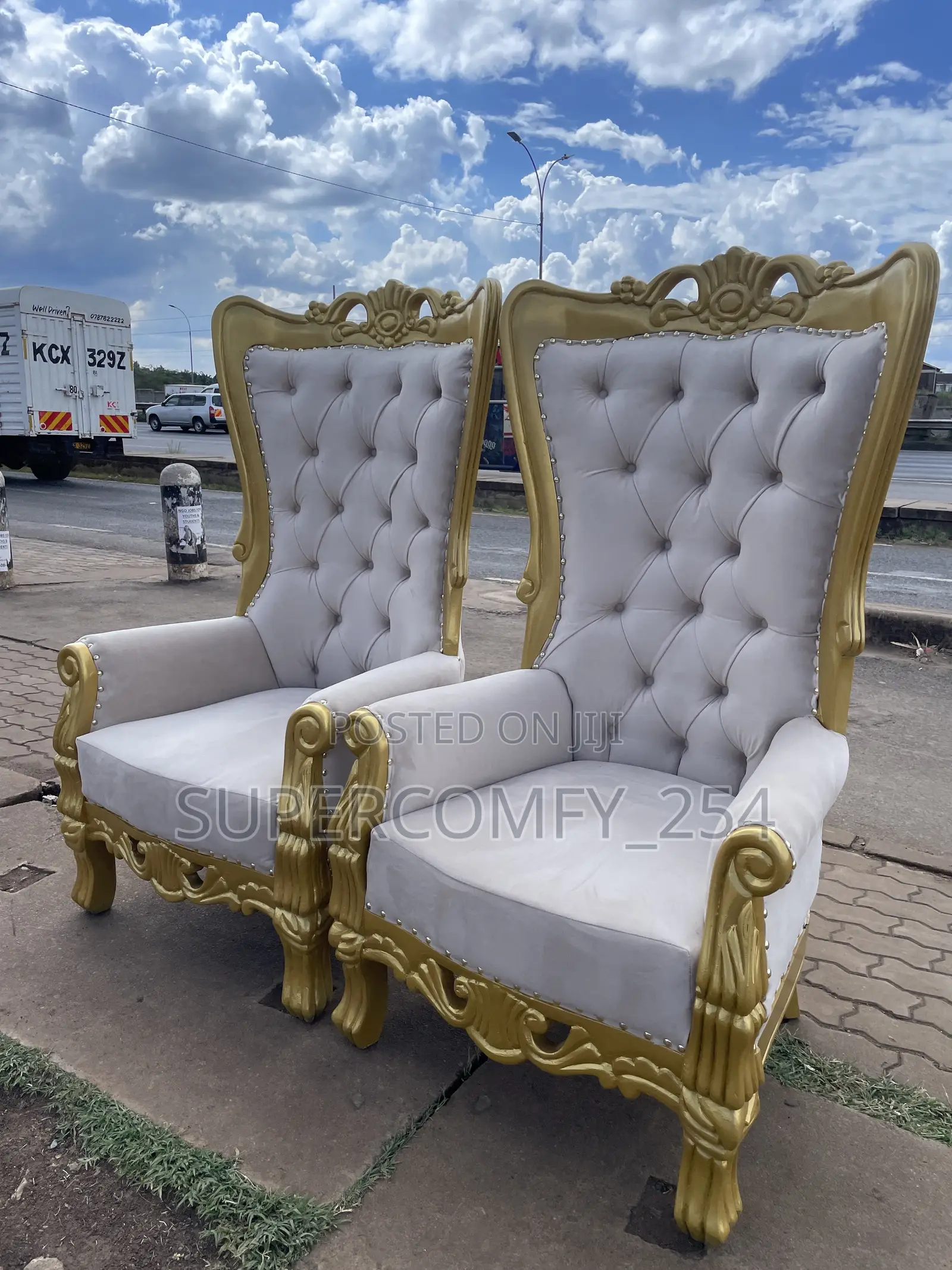 Antique King Chair