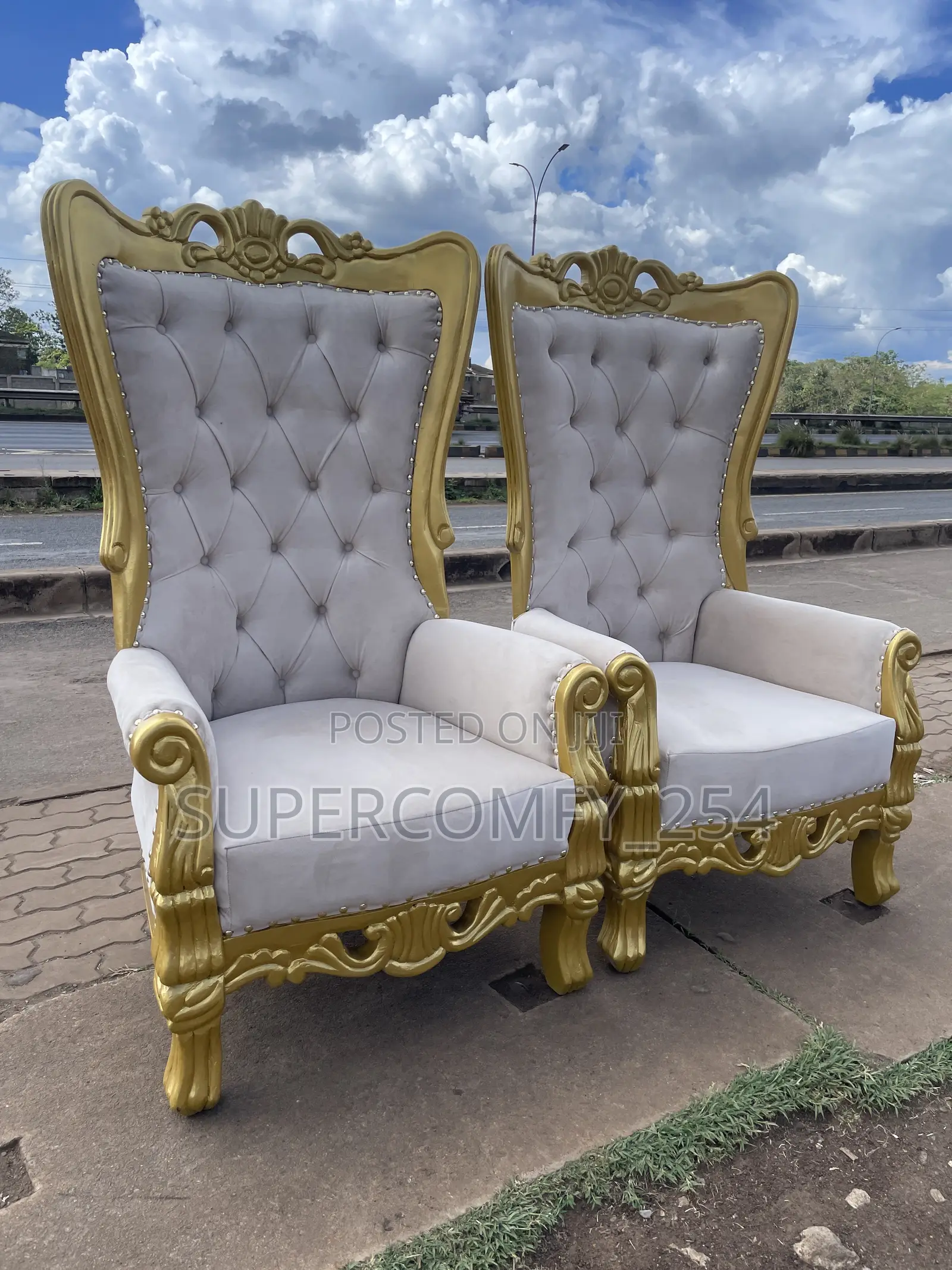 Antique King Chair