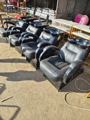 Salon Washing Sink Seats With Basins