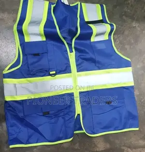 Blue Reflective Vest