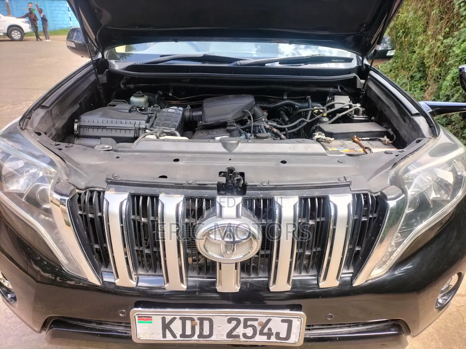 Toyota Land Cruiser Prado 2015 Matt Black