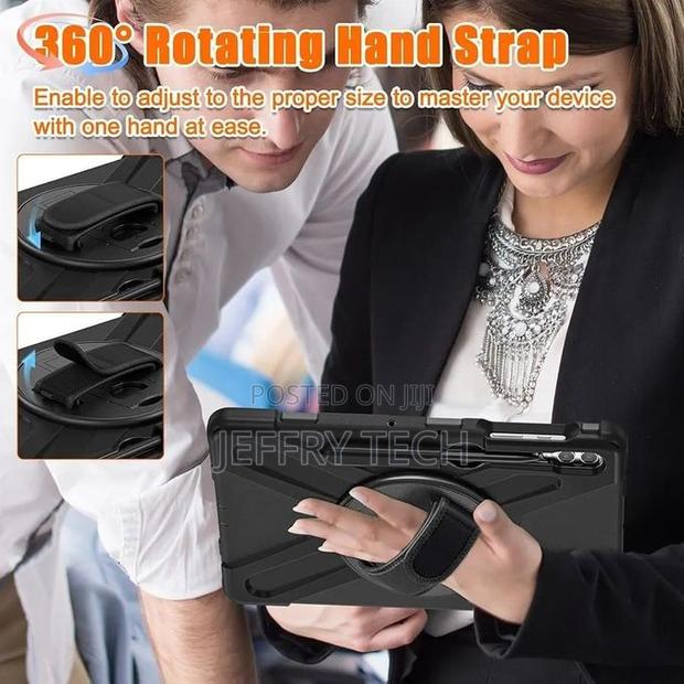 Org Samsung Galaxy Tab S10 Plus/S9 Fe+/S9+ Case 12.4 Inch - Shockp - thumbnail 2