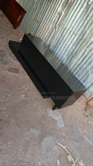 Black Tv Stand Showcase 6ft Long