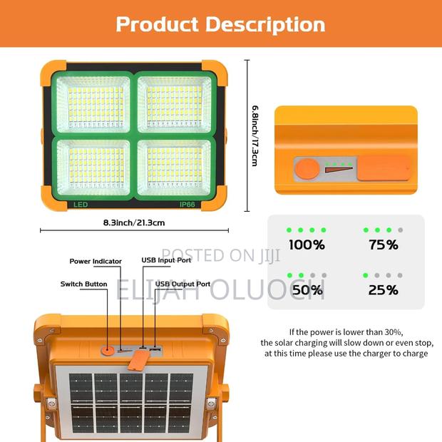 Led Solar Light Charger Now Available