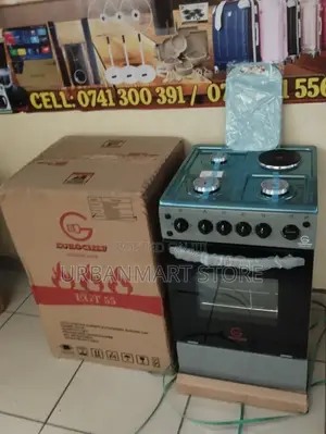 Eurochef 3+1 Standing Gas Cooker Electric Oven 50x55