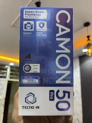 New Tecno Camon 50 Pro 256 GB Blue