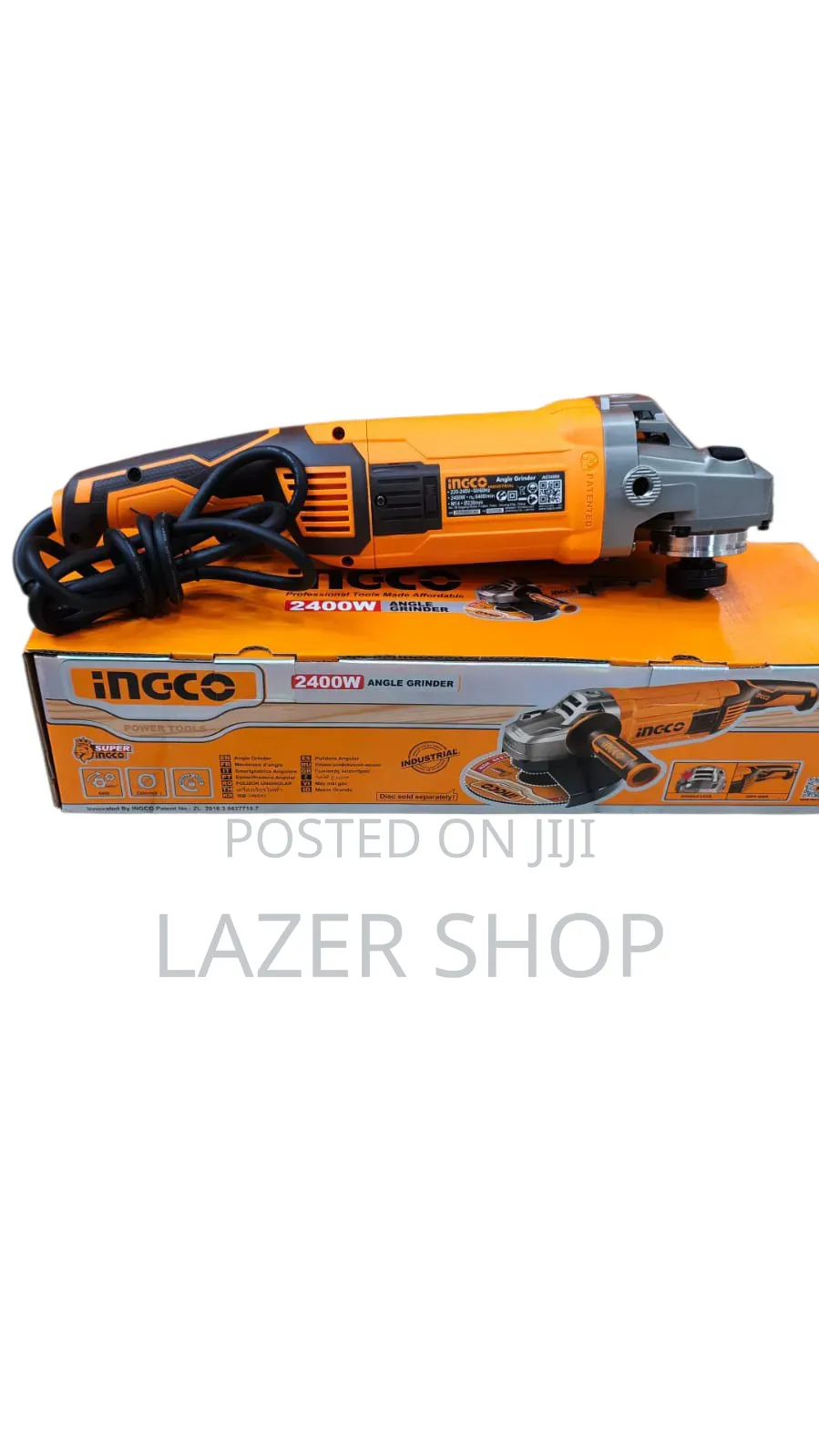 Ingco Grinder 9" 2400w