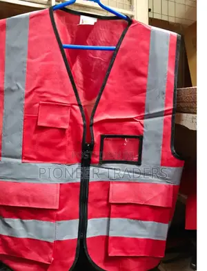 Red With Pockets Reflector