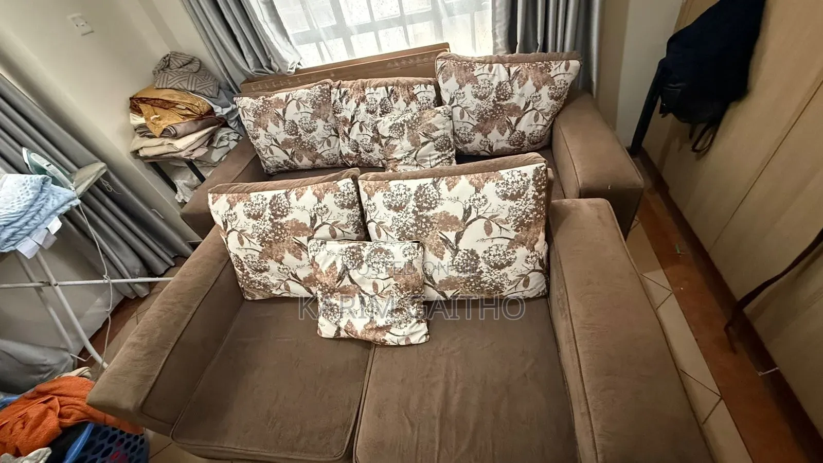 A Five Seater Sofa Set