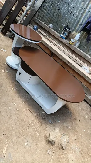 Coffee Table With Side Stool