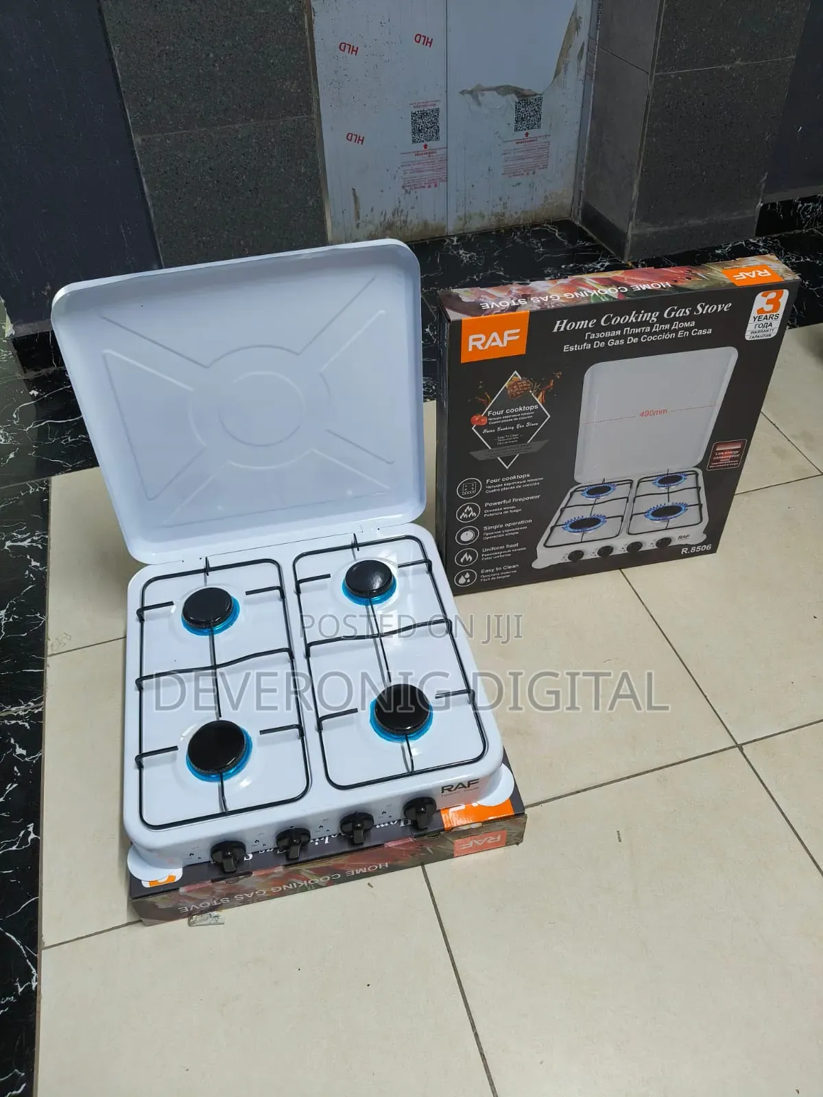 *Raf Table Top Cooker 4gasburner*