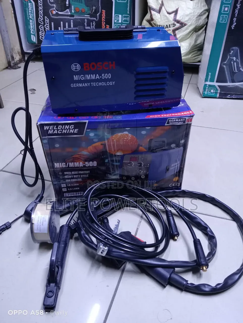 500 Amps Mig Mma Bosch Welding Machine