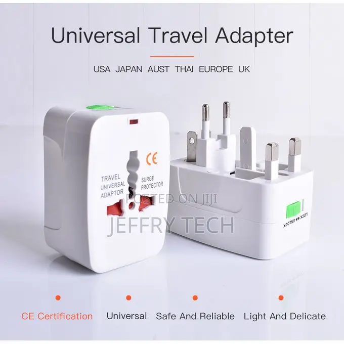 All-in-one Plug For Saudi Arabia, Uk, Usa, And Eu // Universal Travel