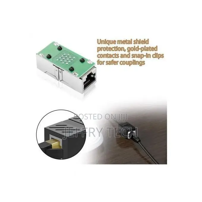 Rj45 Female Coupler - Extend Your Network Cables in a Snap / Pack of 5