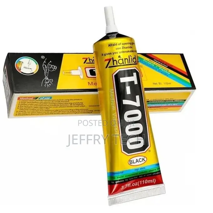 Zhanlida T-7000 Black Glue 110ml – Multi-purpose, High Adhesion