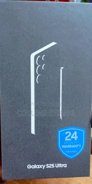 New Samsung Galaxy S25 Ultra 256 GB Black