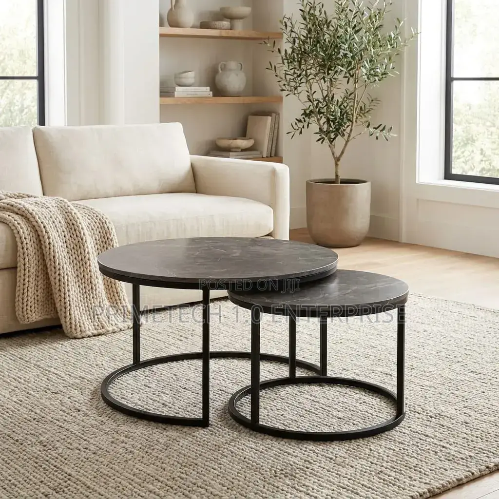 MDF Nesting Tables 50 70cm Diameters