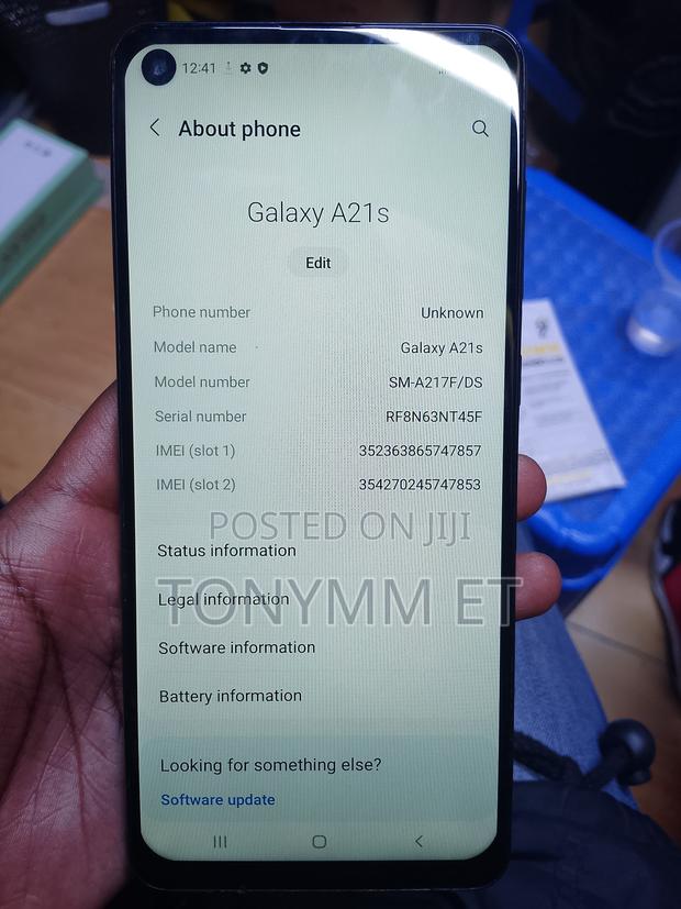 Samsung Galaxy A21s 64 GB Black - thumbnail 4