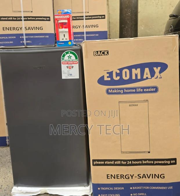 Ecomax 90l Single Door Refrigerator Dark Silver (With Free Guard)