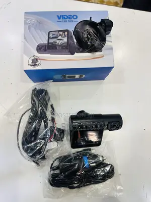 G50 3 Lens Dash Camera Front and Rear With Inside Recording