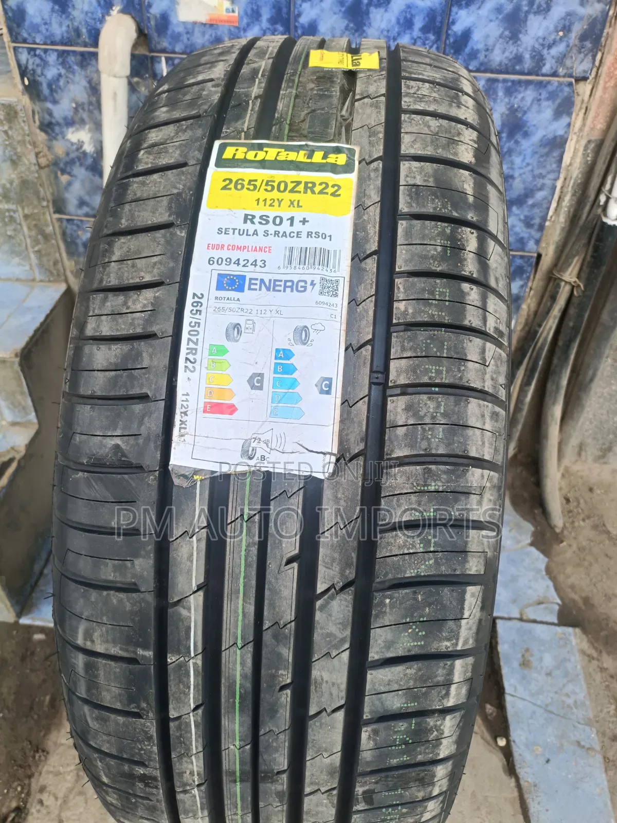 Rotalla Tyres 265/50zr22