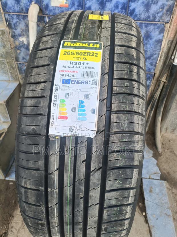Rotalla Tyres 265/50zr22