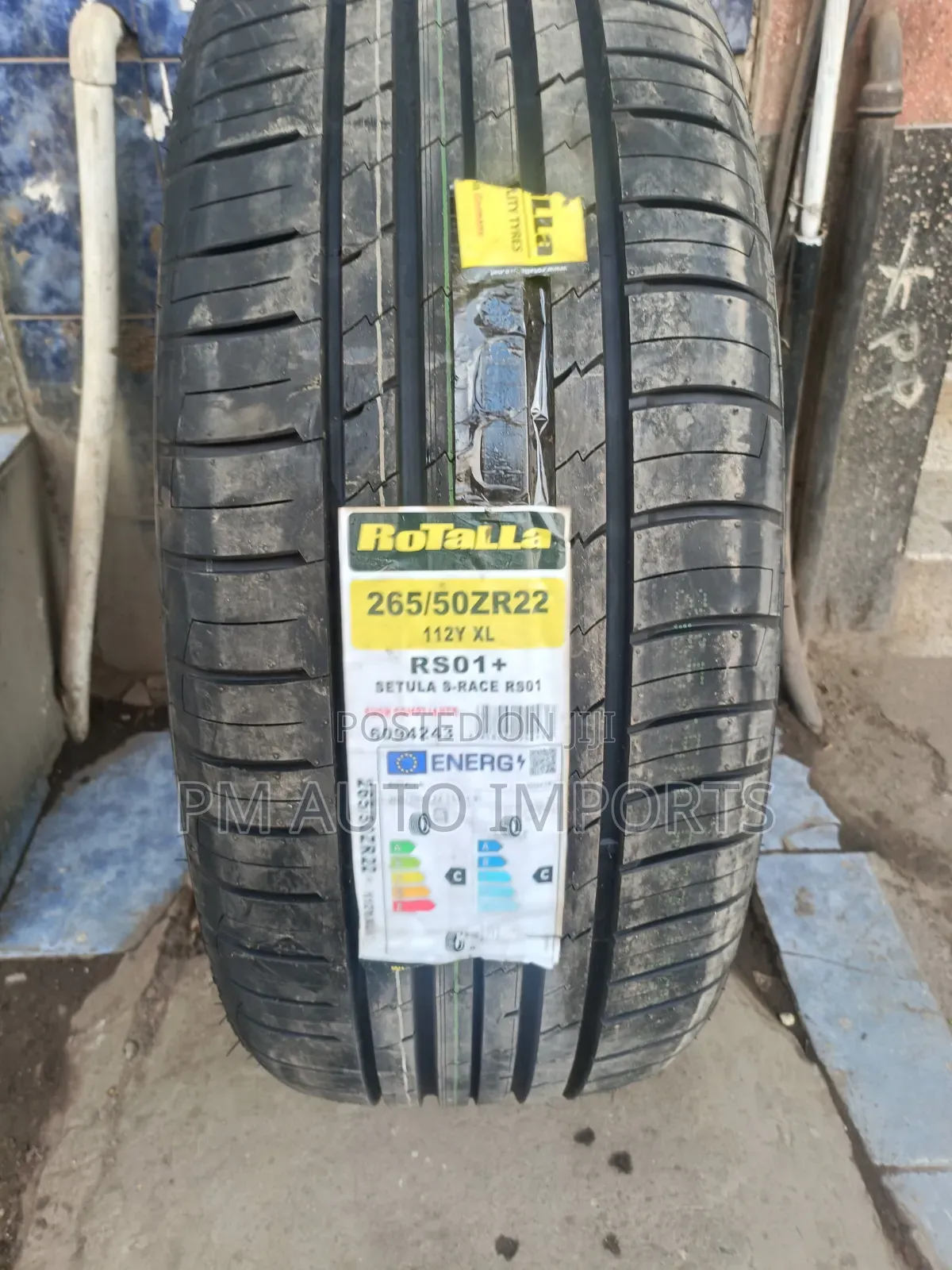 Rotalla Tyres 265/50zr22