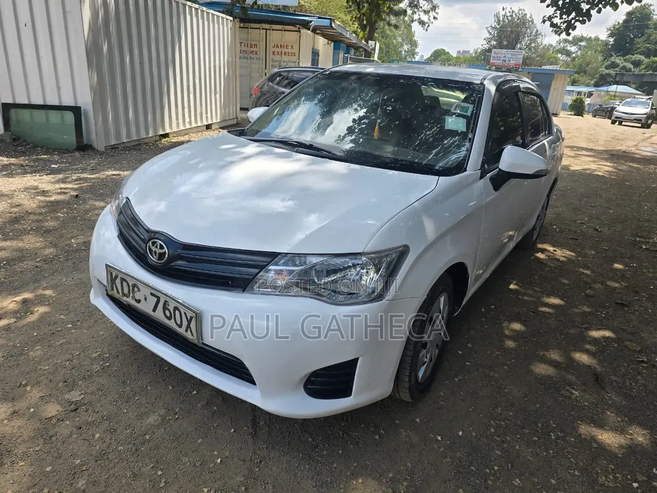 Toyota Axio 2014 White
