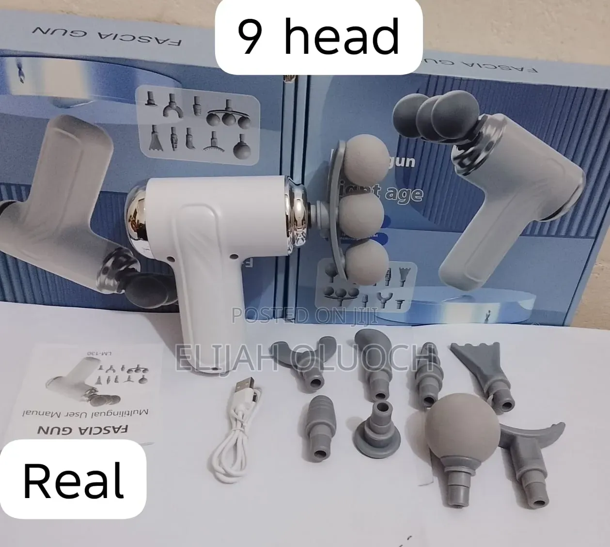 9 Head Fascia Massage Gun Now Available