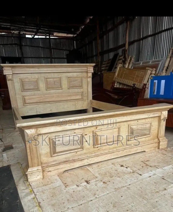 Solid Wooden Bed Frame