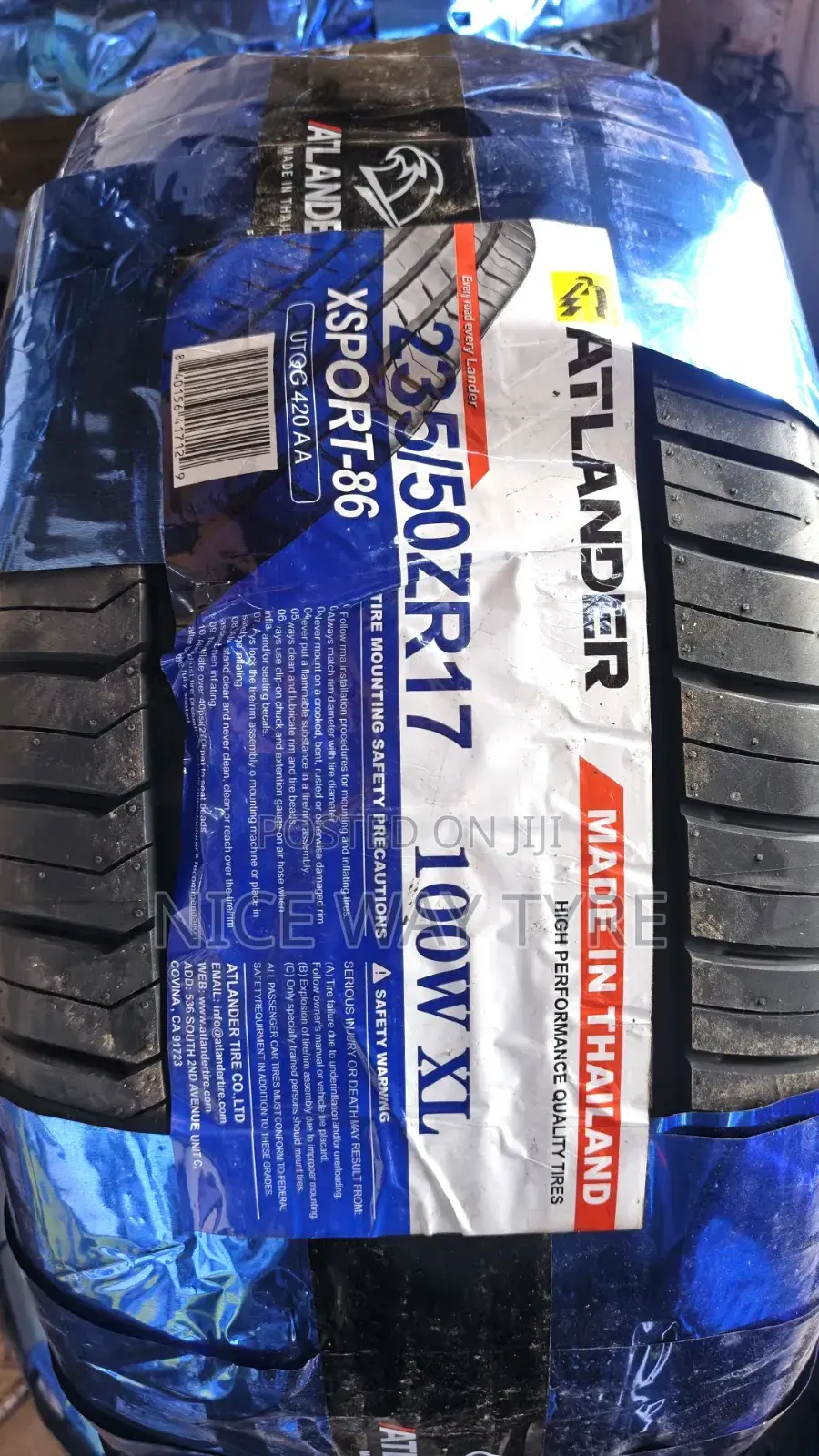 235/50r17 Atlander