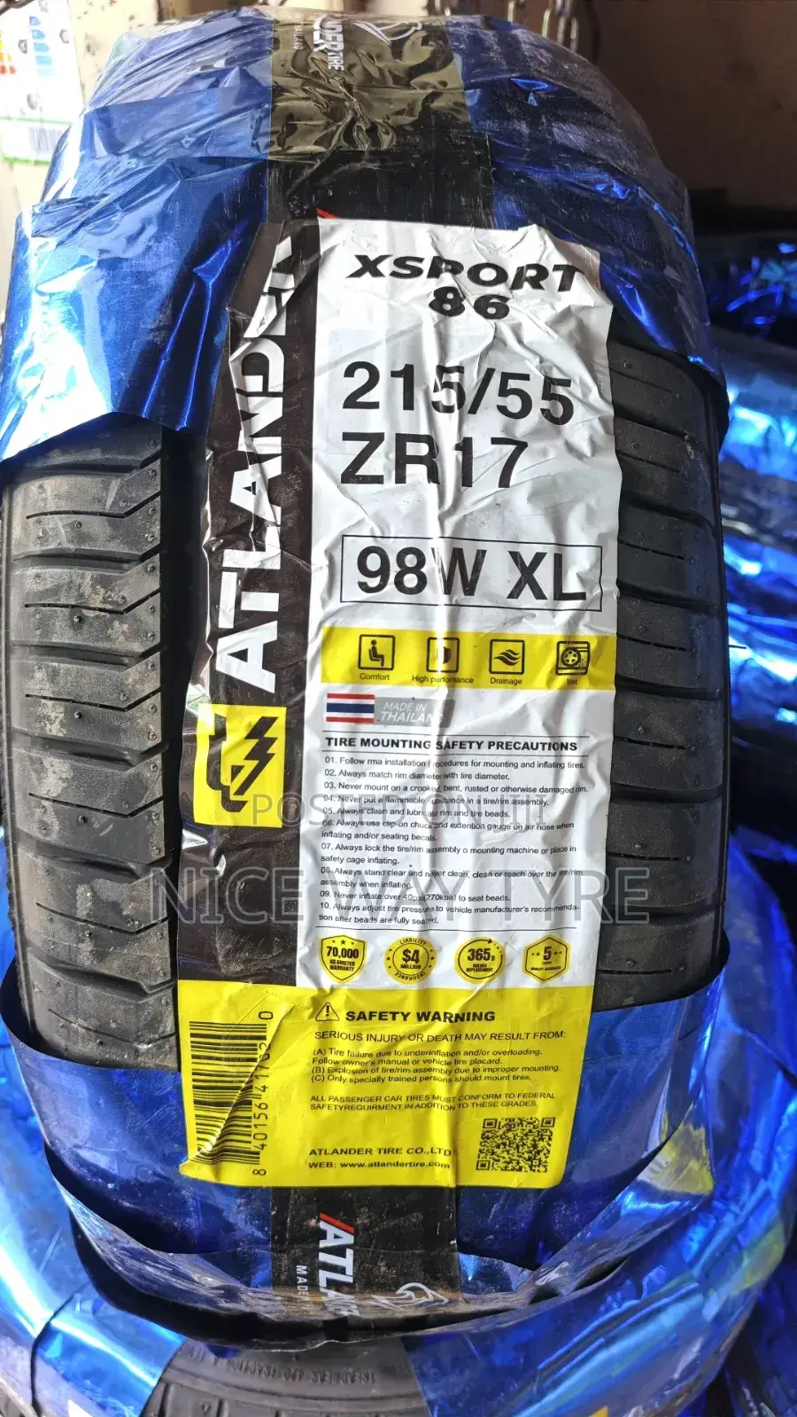 215/55r17 Atlander