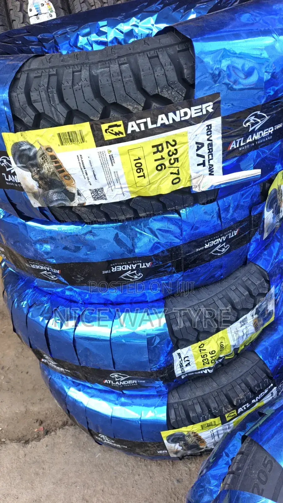 175r13c Atlander Thailand Tyre