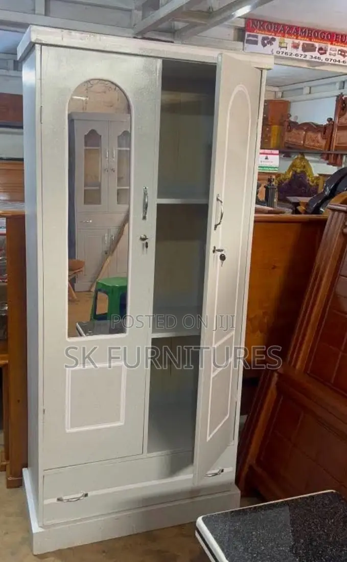 Compact Two-Door Wardrobe