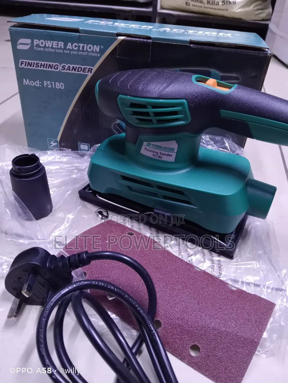 Fs180 Finishing Sander /Electric Orbital Sander /Wood Sanding Machine