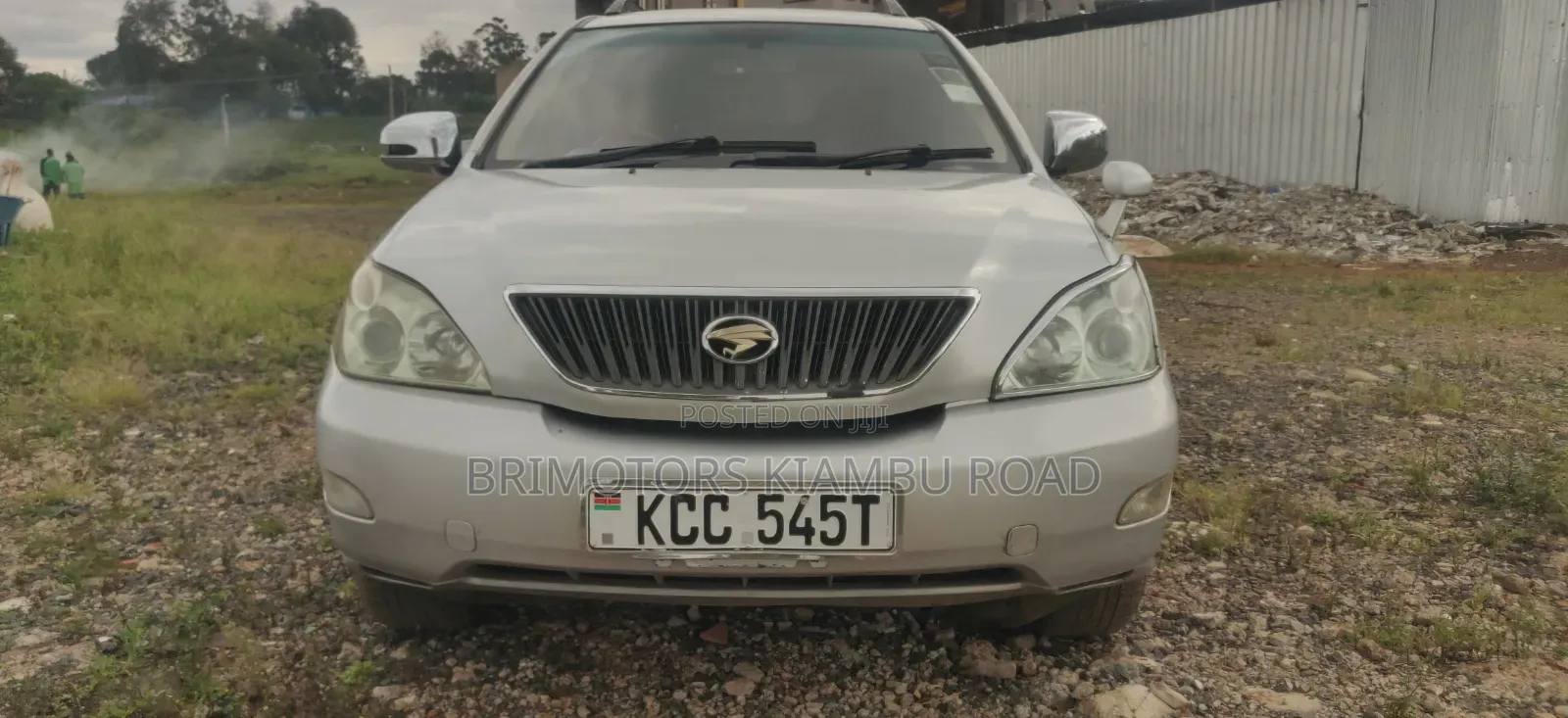 Toyota Harrier 2008 Silver