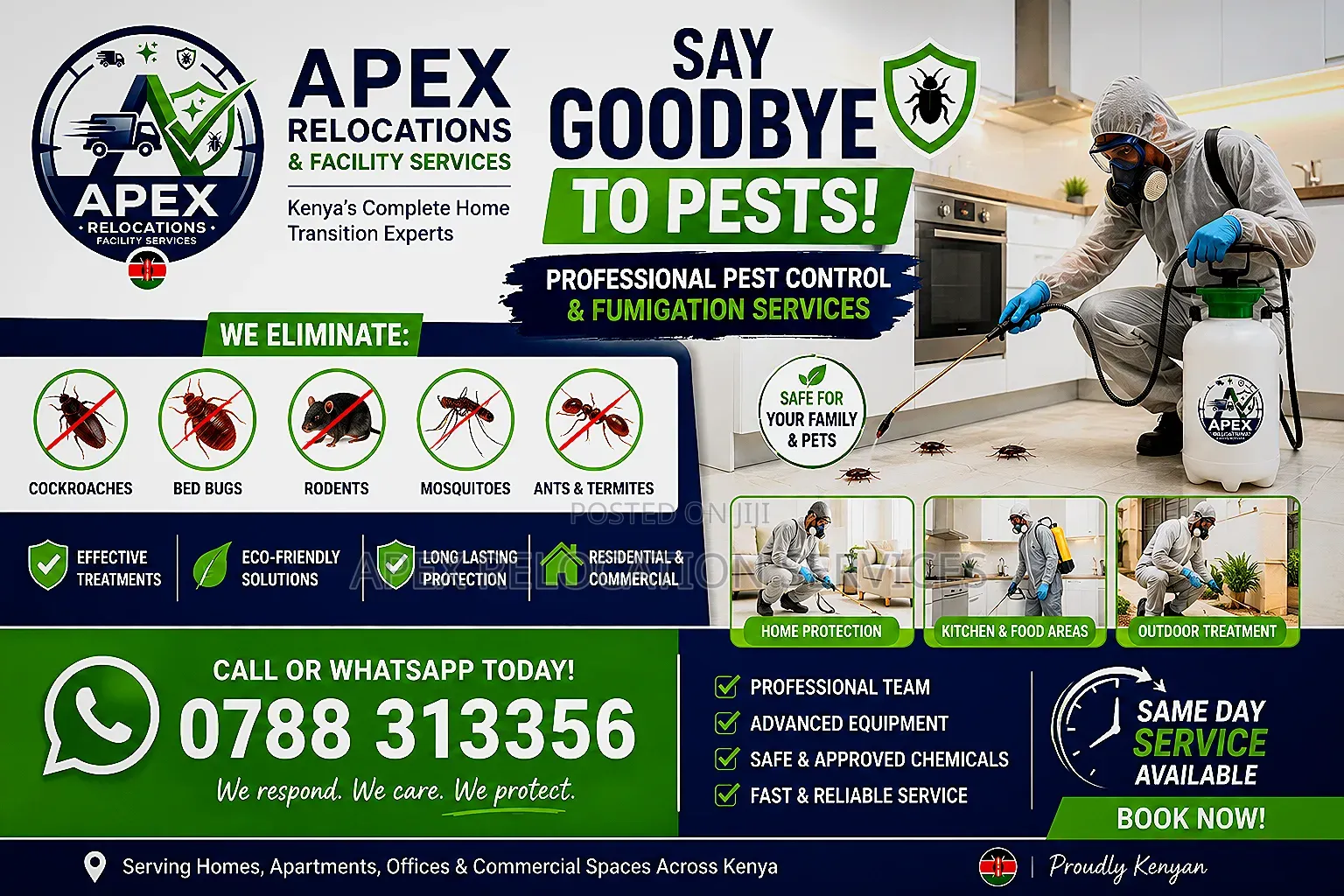 Eco-Friendly Pest Control Fumigation Services