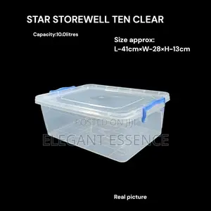 Stackable Rectangular Container -10l
