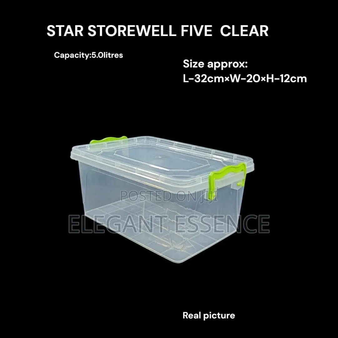 Airtight Lock Rectangular Container –5l