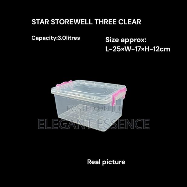 Airtight Design Rectangular Container–3l