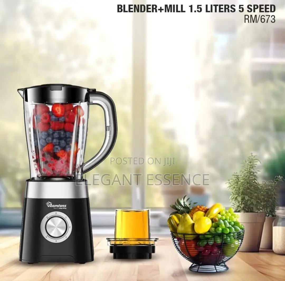 Ramtons 2 In1 1.5l Blender With Chopper