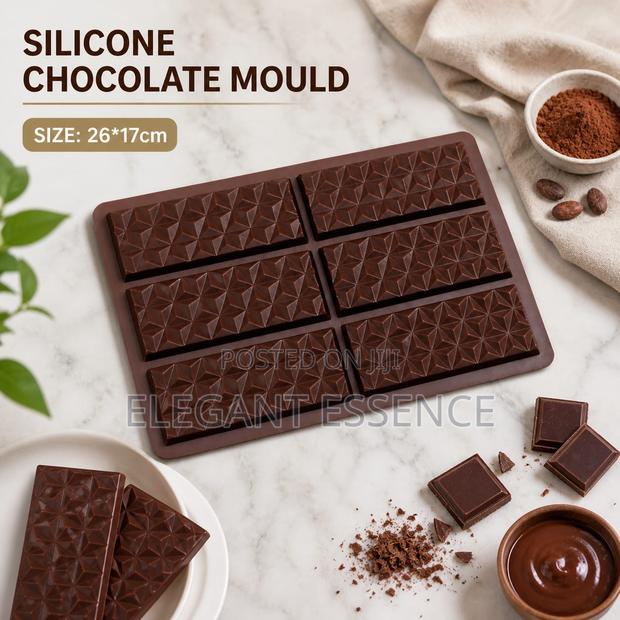 Silicone Chocolate Mould (26×17cm)