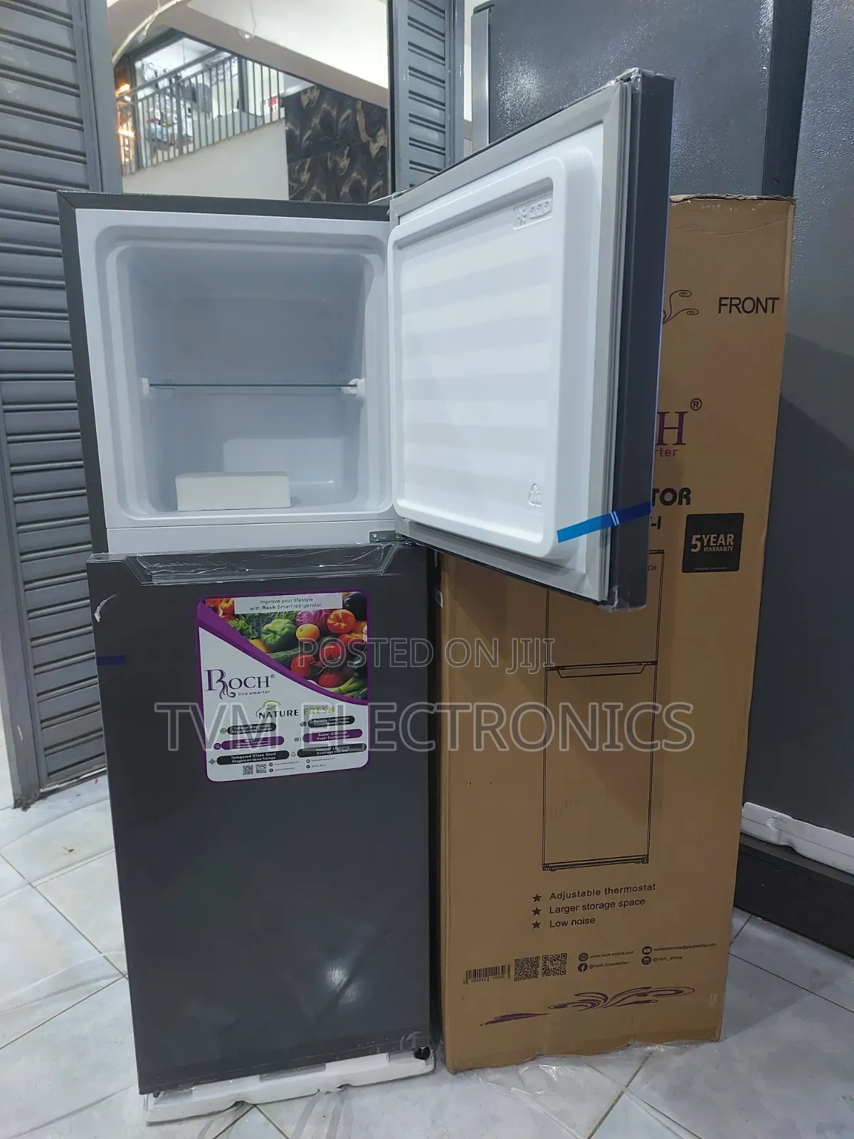 Roch 130 Litres RFR-160dt-I Double Door Refrigerator