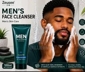 Men's Face Cleanser 100ml – Deep Cleansing Moisturizing Face Wash