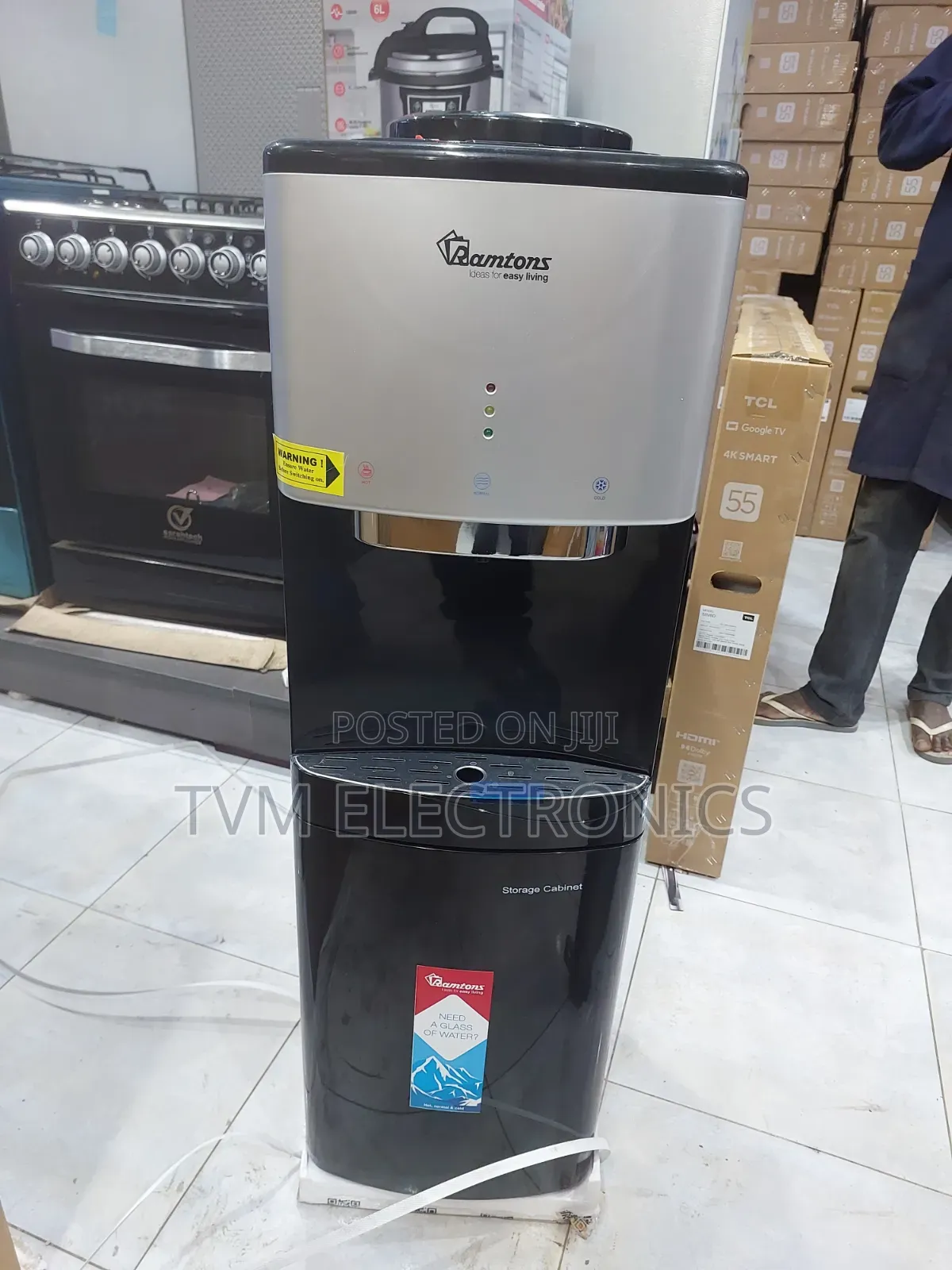 Ramtons Hot, Normal and Cold Free Standing Water Dispenser- Rm/761