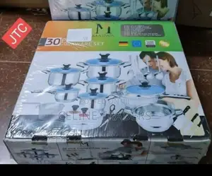 Marwa 30pcs High Quality Stainless Cookware Set